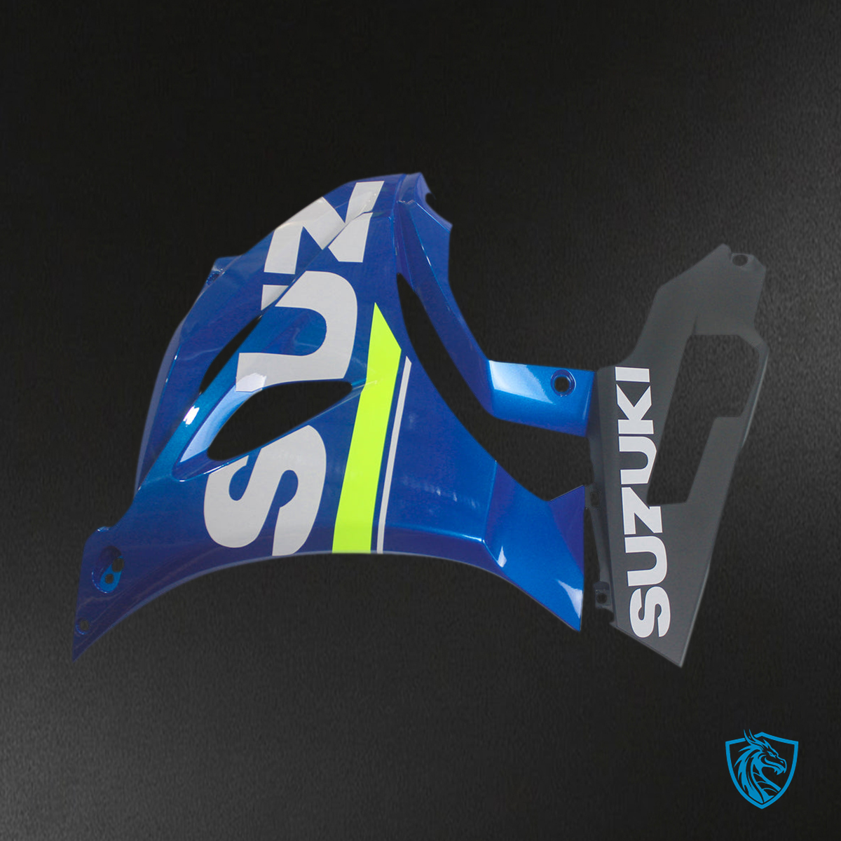 Suzuki GSXR1000 (2017-2020) Gloss Blue & Green K17 Fairing Kit | ABS Bodywork
