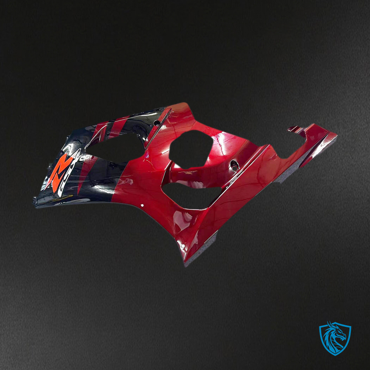 Suzuki GSXR1000 (2003-2004) Gloss Red & Gloss Black K3 Fairing Kit | ABS Bodywork