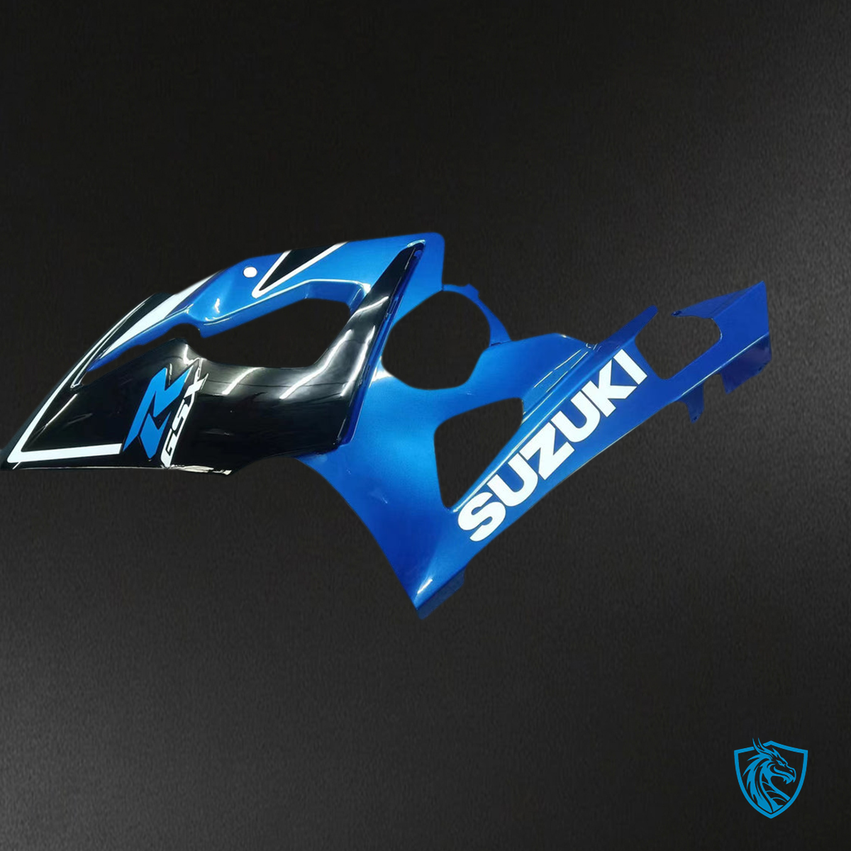 Suzuki GSXR1000 (2003-2004) Gloss Blue & Black K3 Injection Fairing Kit - Aftermarket ABS Bodywork