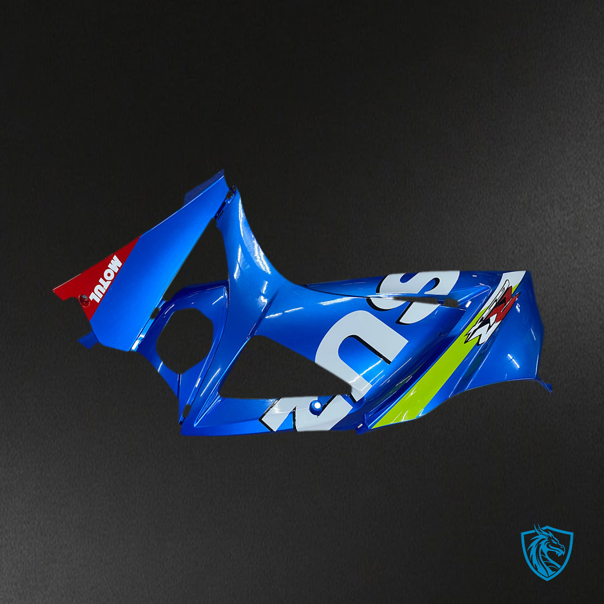Suzuki GSXR1000 (2007-2008) Gloss Blue & White K7 Fairing Kit | ABS Bodywork