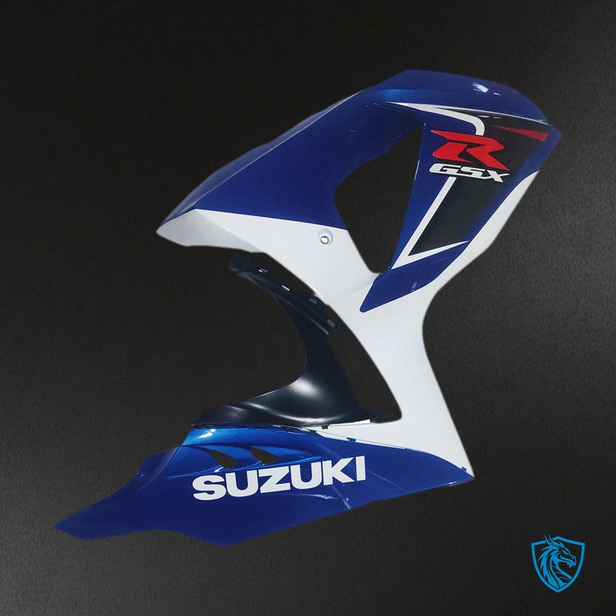 Suzuki GSXR1000 (2009-2016) Gloss Blue, White & Black K9 - MERGEment Motorcycle Fairings Kit