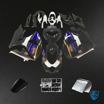 Suzuki GSXR1000 (2009-2016) Gloss Black & Blue K9 Injection - Custom ABS Fairing Kit
