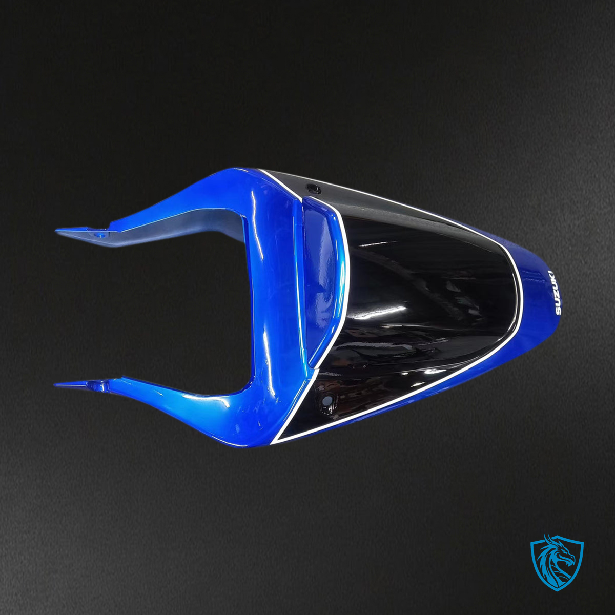 Suzuki GSXR1000 (2000-2002) Gloss Blue, White & Black K1 K2 - Custom ABS Fairing Kit