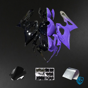 Suzuki GSXR1000 (2005-2006) Purple & Black K5 Injection Fairing Kit | ABS Bodywork