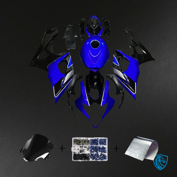 Suzuki GSXR1000 (2005-2006) Gloss Blue & Black Injection Fairing Kit | ABS Bodywork