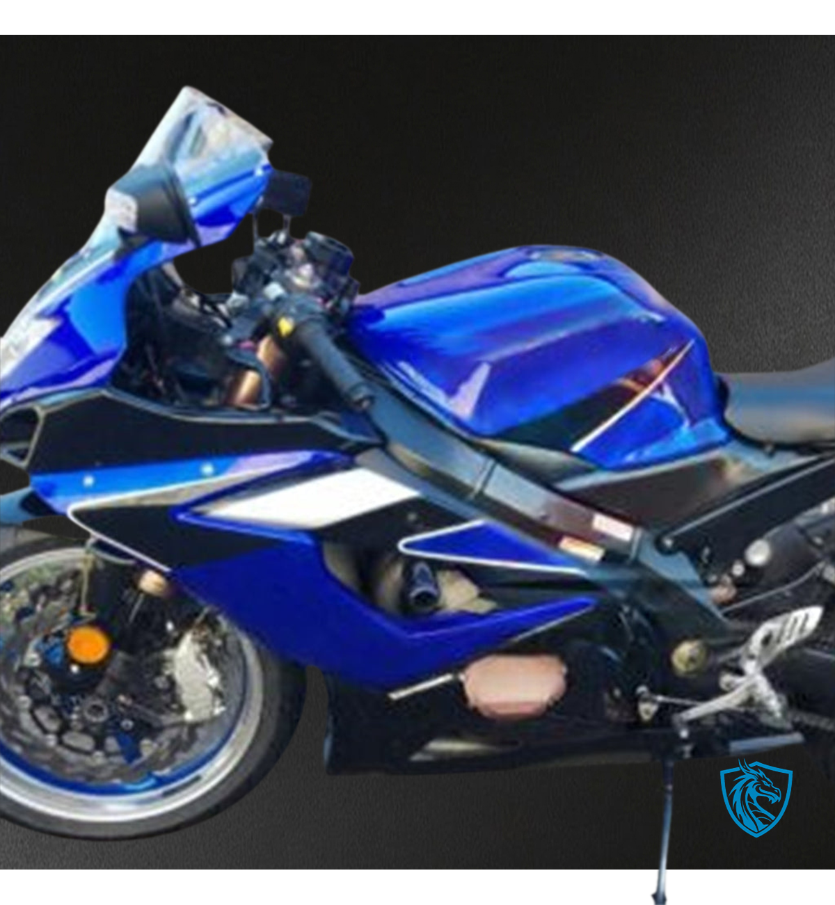 Suzuki GSXR1000 (2005-2006) Gloss Blue & Black Injection Fairing Kit | ABS Bodywork