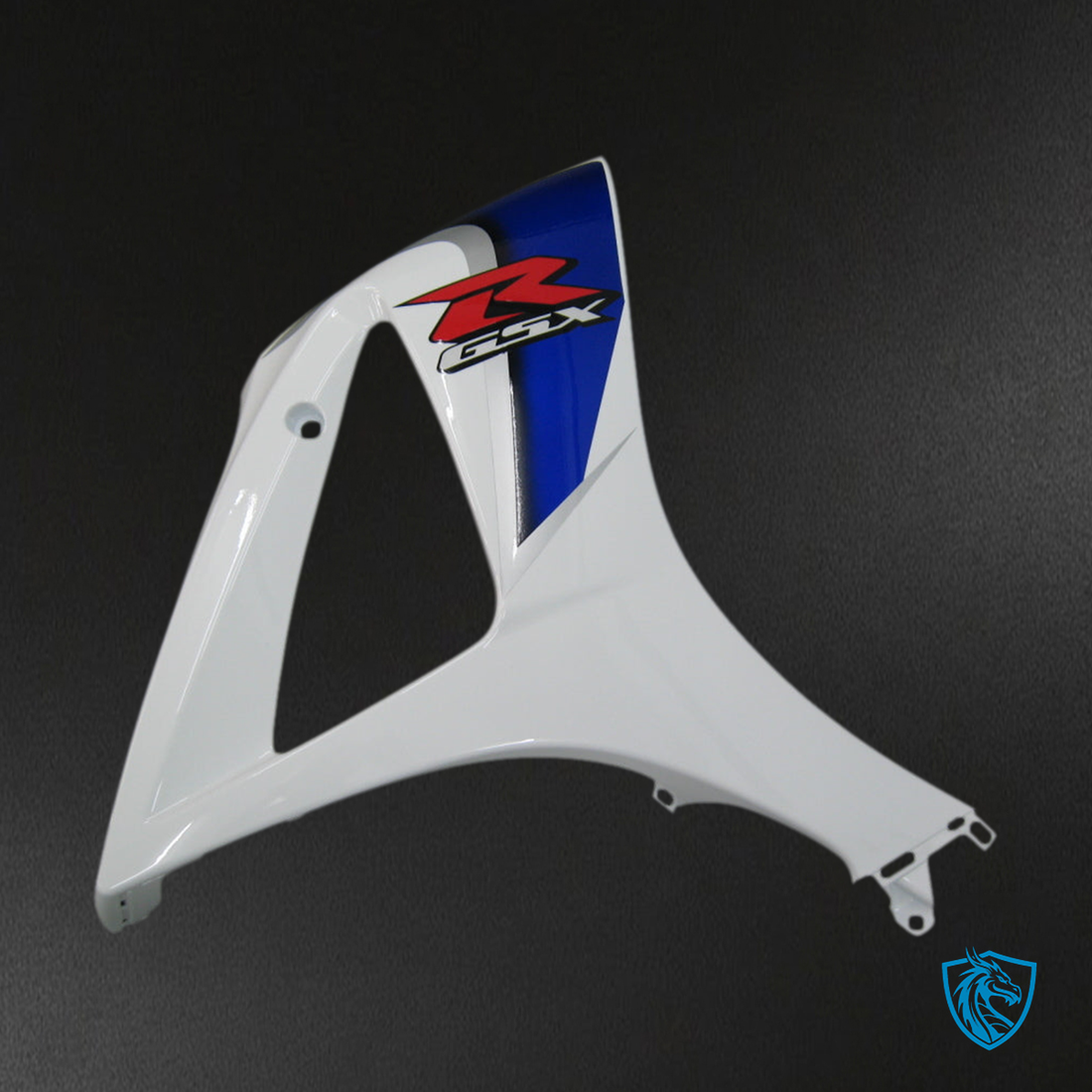 Suzuki GSXR1000 (2007-2008) Blue, Black & White Generic Fairing Kit - Aftermarket ABS Bodywork