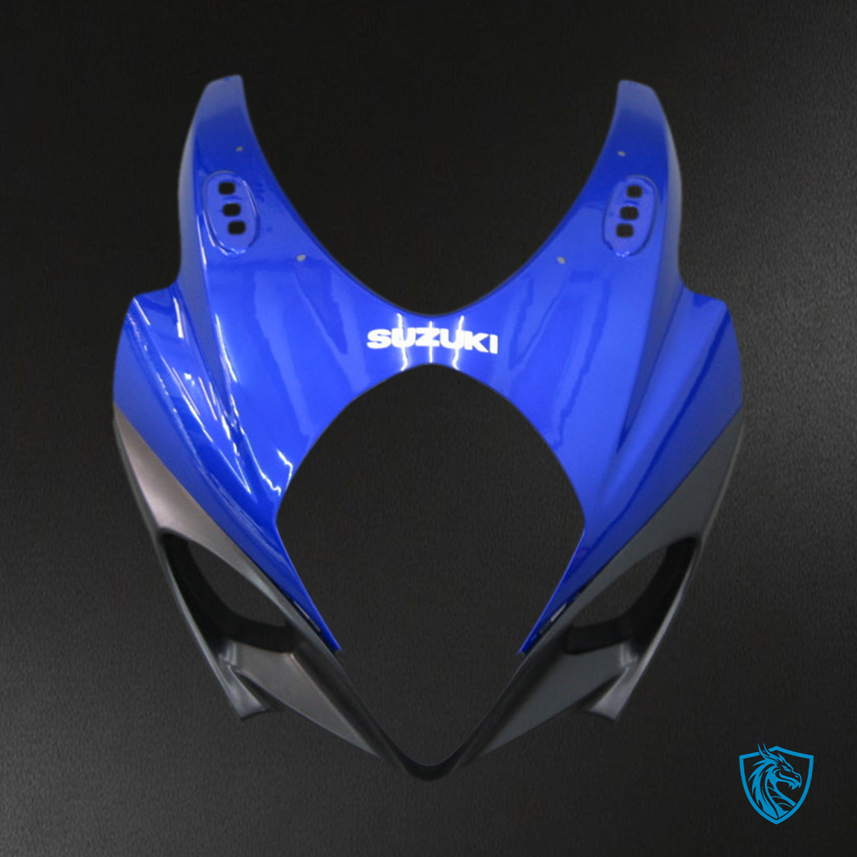 Suzuki GSXR1000 (2007-2008) Blue, Black & White Generic Fairing Kit - Aftermarket ABS Bodywork