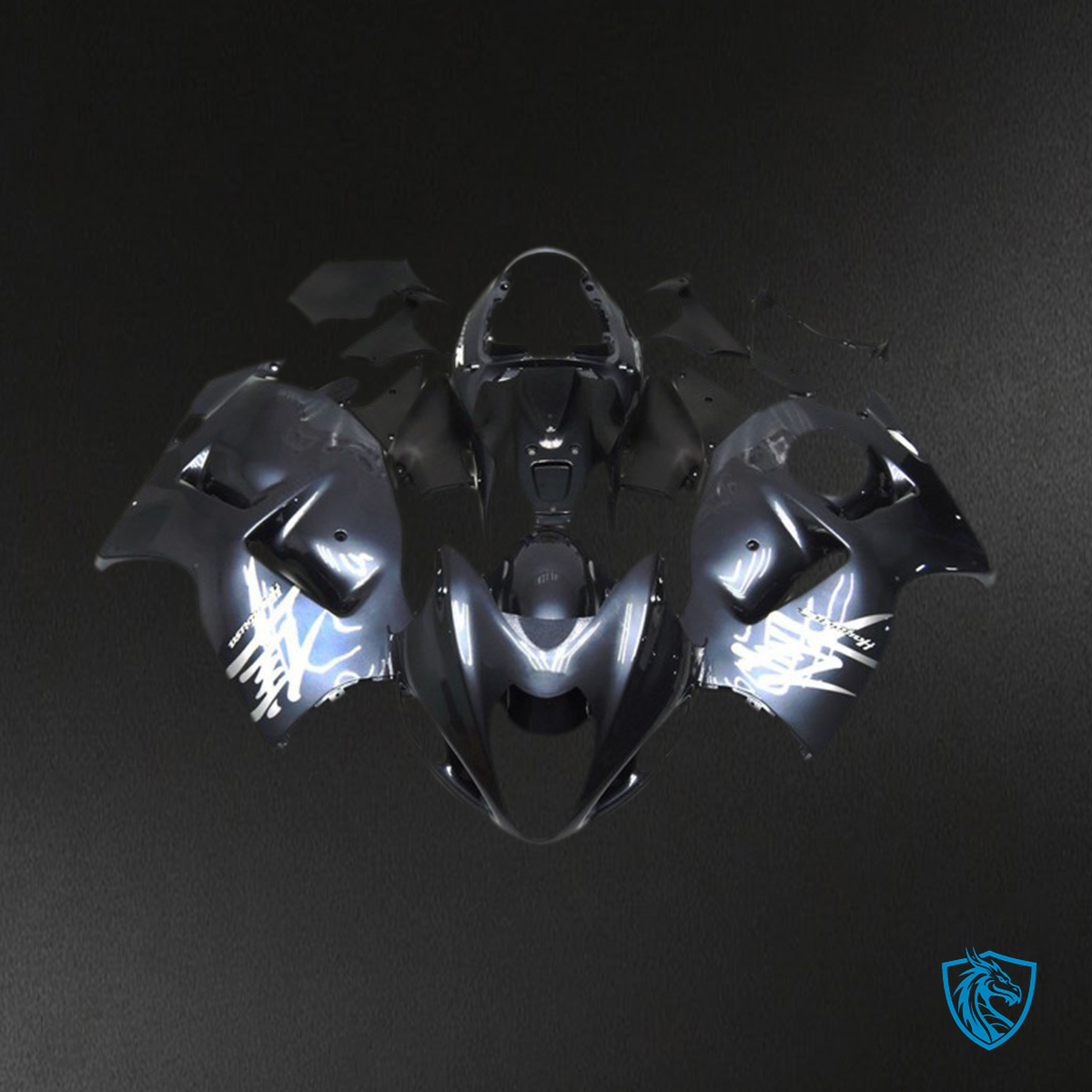 Suzuki GSXR 1300 (1997-2007) Armor Gray Style - MERGEment Motorcycle Fairings Kit
