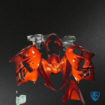 Suzuki GSXR 1300 (1997-2007) Bright Orange Glossy - MERGEment Motorcycle Fairings Kit