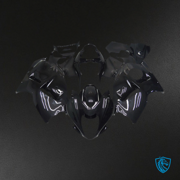 Suzuki GSXR 1300 (1997-2007) Plain Gloss Black Motorcycle Fairings Kit - Aftermarket ABS Bodywork