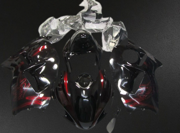 Suzuki GSXR 1300 (1997-2007) Red Deep Gloss Motorcycle Fairings Kit | ABS Bodywork