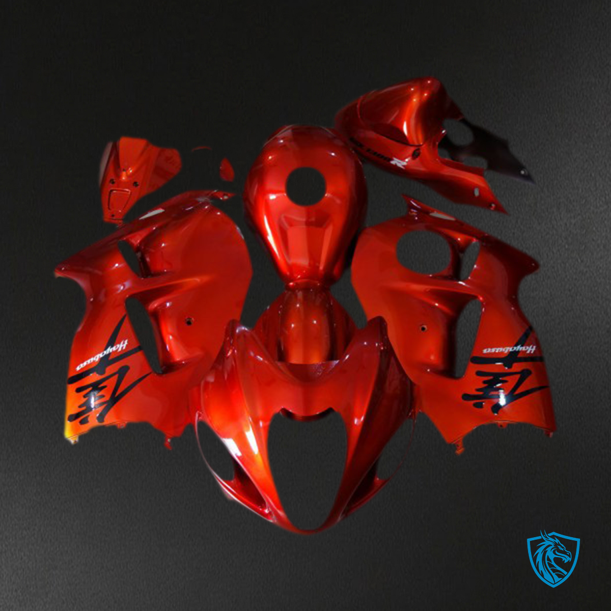 Suzuki GSXR 1300 (1997-2007) Special Orange Motorcycle - Custom ABS Fairing Kit