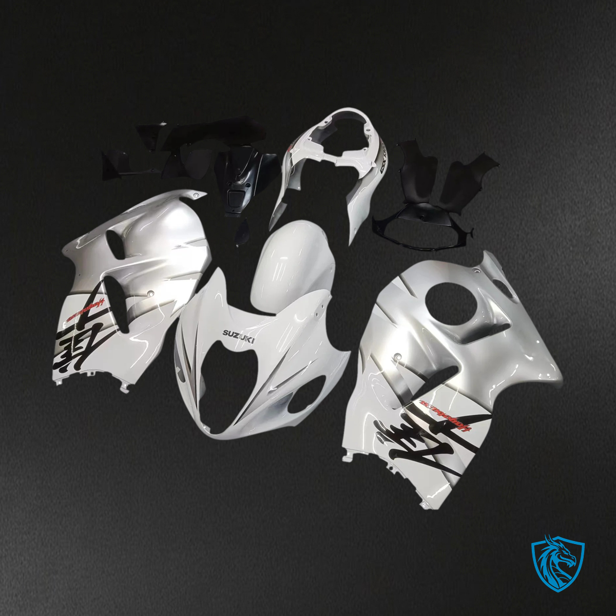 Suzuki GSXR1300 (1999-2007) Hayabusa White - Fairing Kit