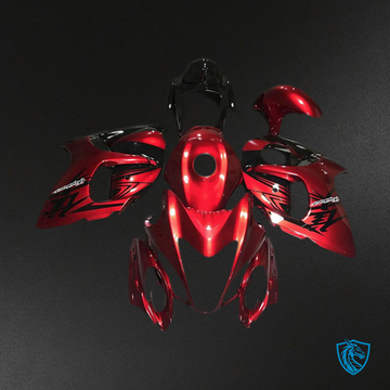 Suzuki GSXR 1300 (2008-2020) Deep Red Motorcycle - Custom ABS Fairing Kit