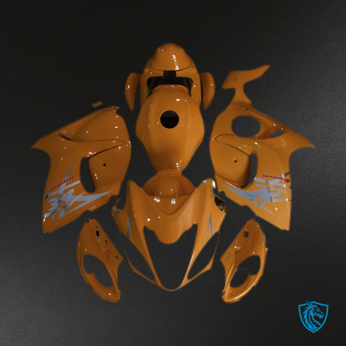 Suzuki GSXR 1300 (2008-2020) Sunrise Orange - MERGEment Motorcycle Fairings Kit