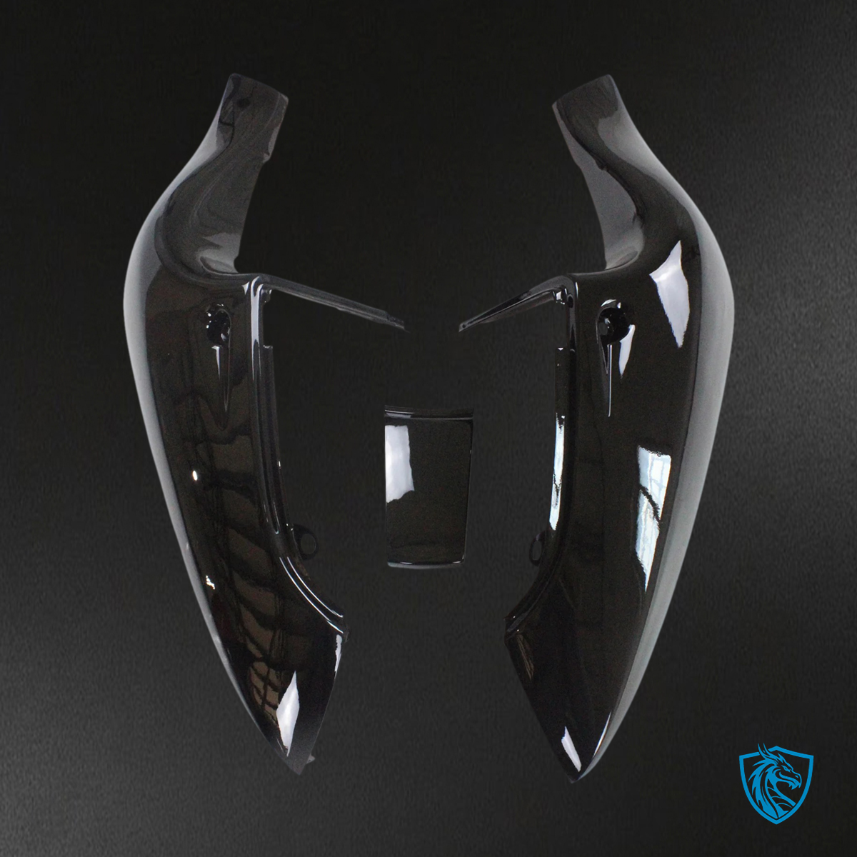 Suzuki GSXR 600-750 (1996-2000) Black & Red - Fairing Kit