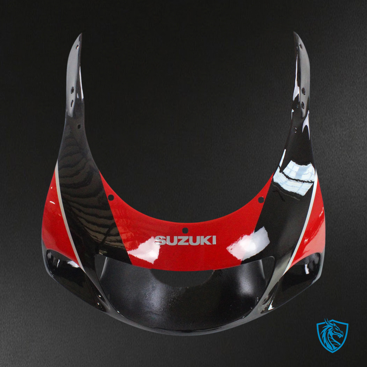 Suzuki GSXR 600-750 (1996-2000) Black & Red - Fairing Kit