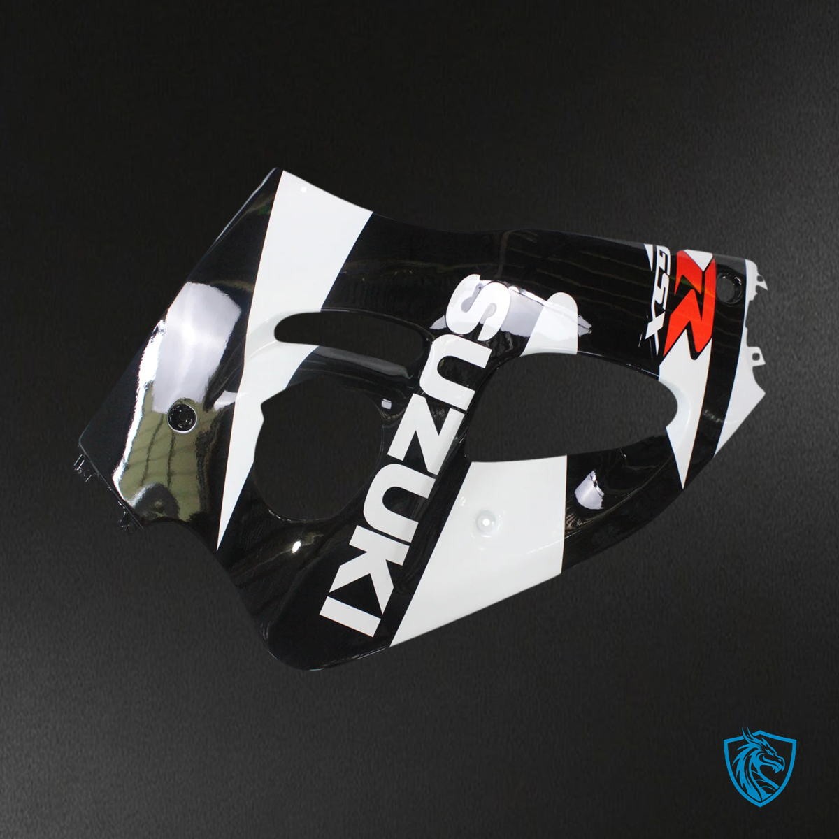 Suzuki GSXR 600-750 (1996-2000) Black & White - Fairing Kit