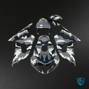 Suzuki GSXR 600-750 (2001-2003) Camo Motorcycle Fairings Kit | ABS Bodywork