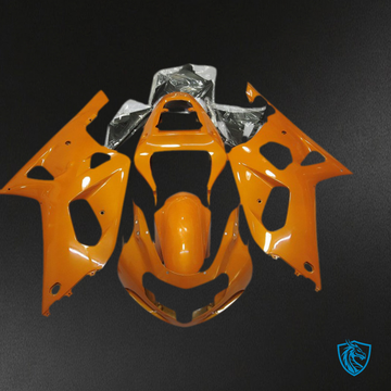 Suzuki GSXR 600-750 (2001-2003) Sunrise Orange Motorcycle Fairings Kit - Aftermarket ABS Bodywork