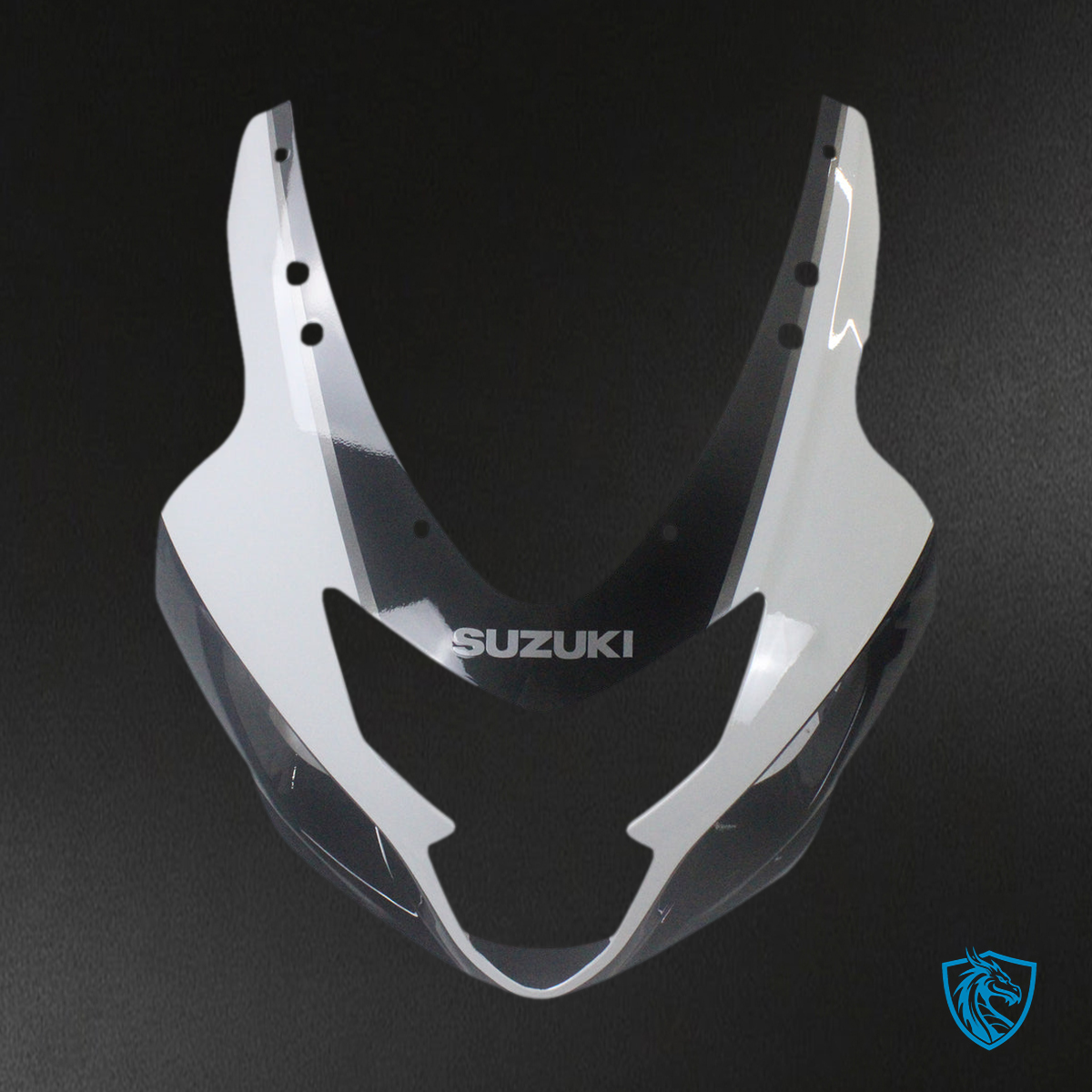 Suzuki GSXR 600-750 (2004-2005) Black & White motorcycle - Fairing Kit | ABS Bodywork