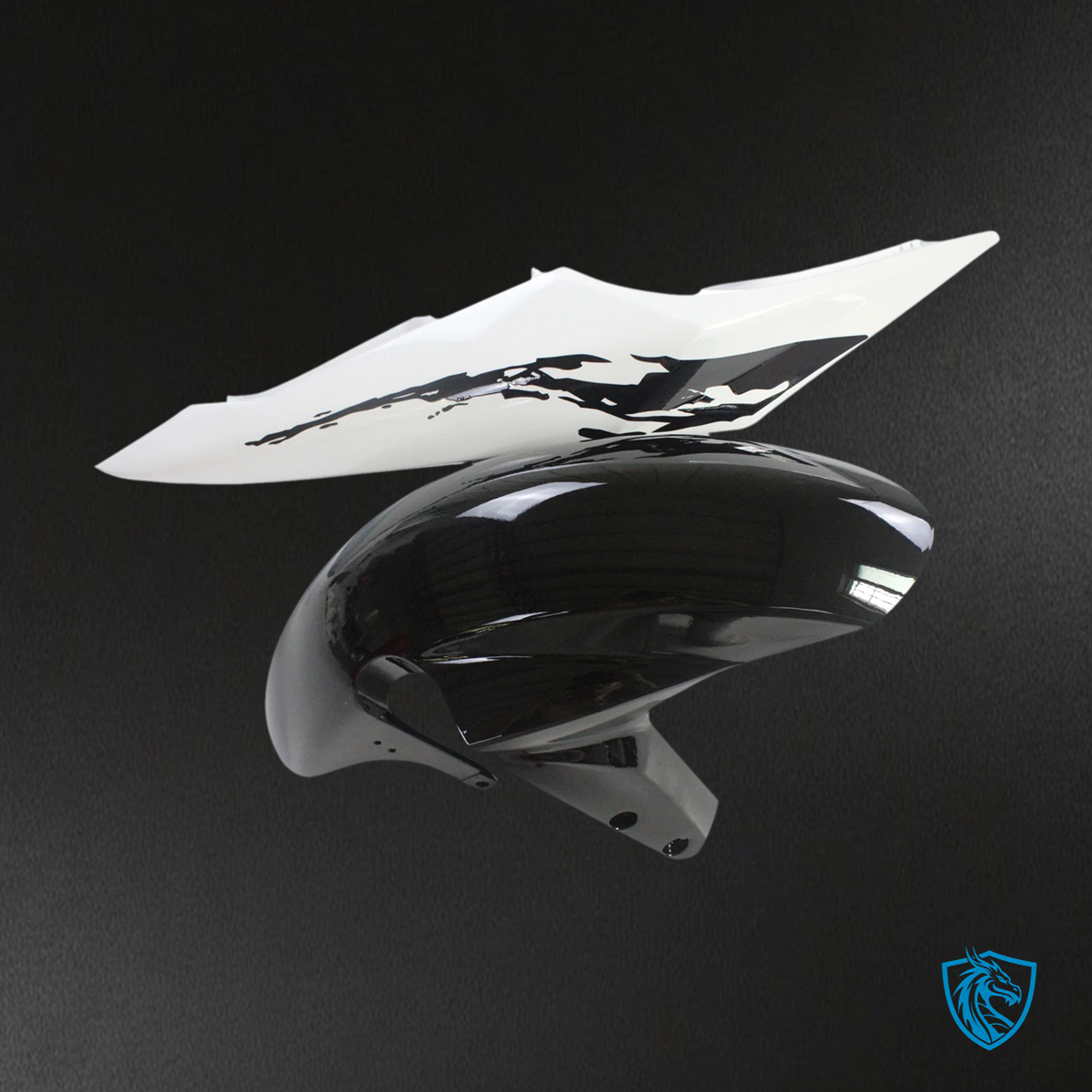 Suzuki GSXR 600-750 (2004-2005) Black & White Cartoon - Fairing Kit