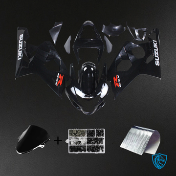 Suzuki GSXR 600-750 (2004-2005) Gloss Black - Fairing Kit