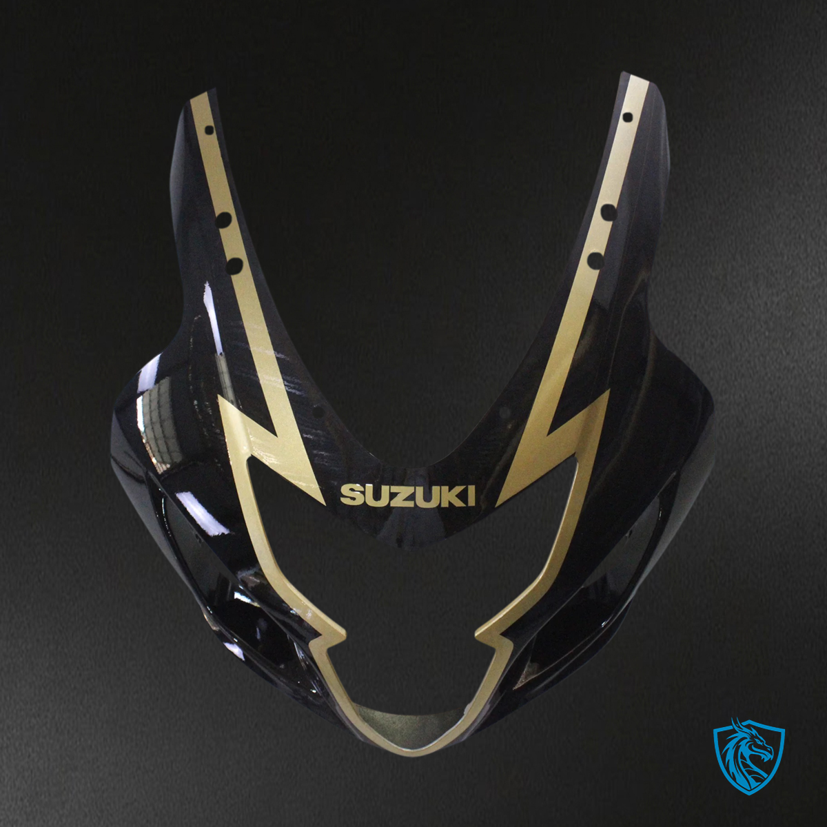 Suzuki GSXR 600-750 (2004-2005) Gold & Black - Fairing Kit