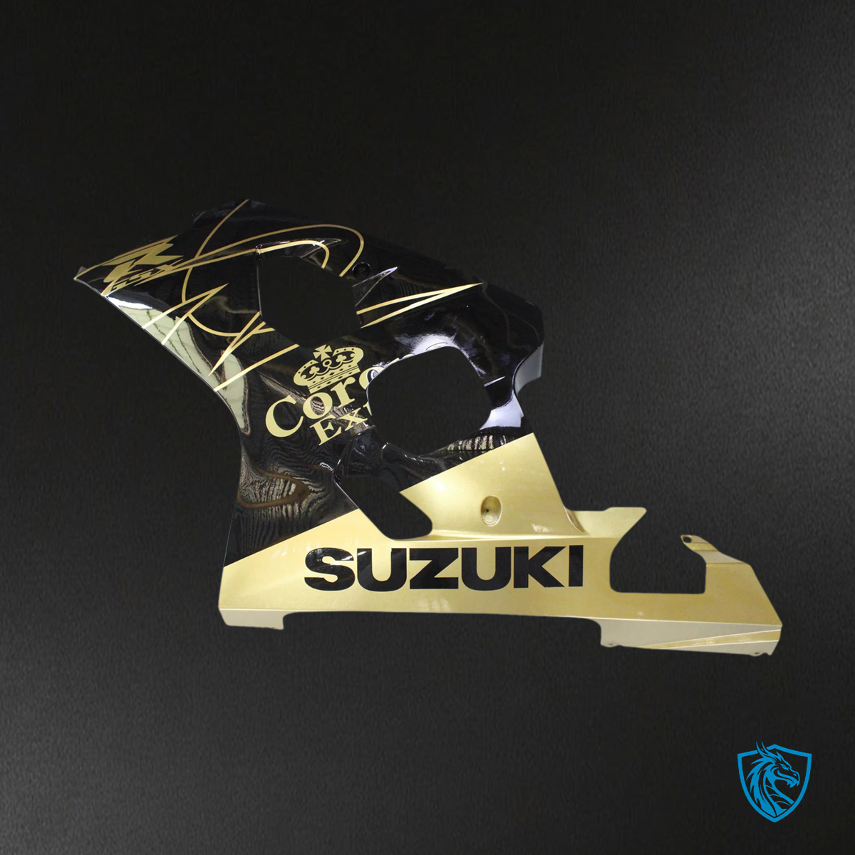 Suzuki GSXR 600-750 (2004-2005) Gold & Black - Fairing Kit