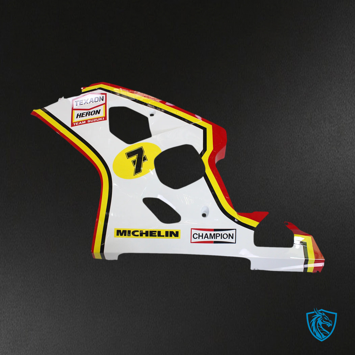 Suzuki GSXR 600-750 (2004-2005) Red, Yellow & White - Fairing Kit