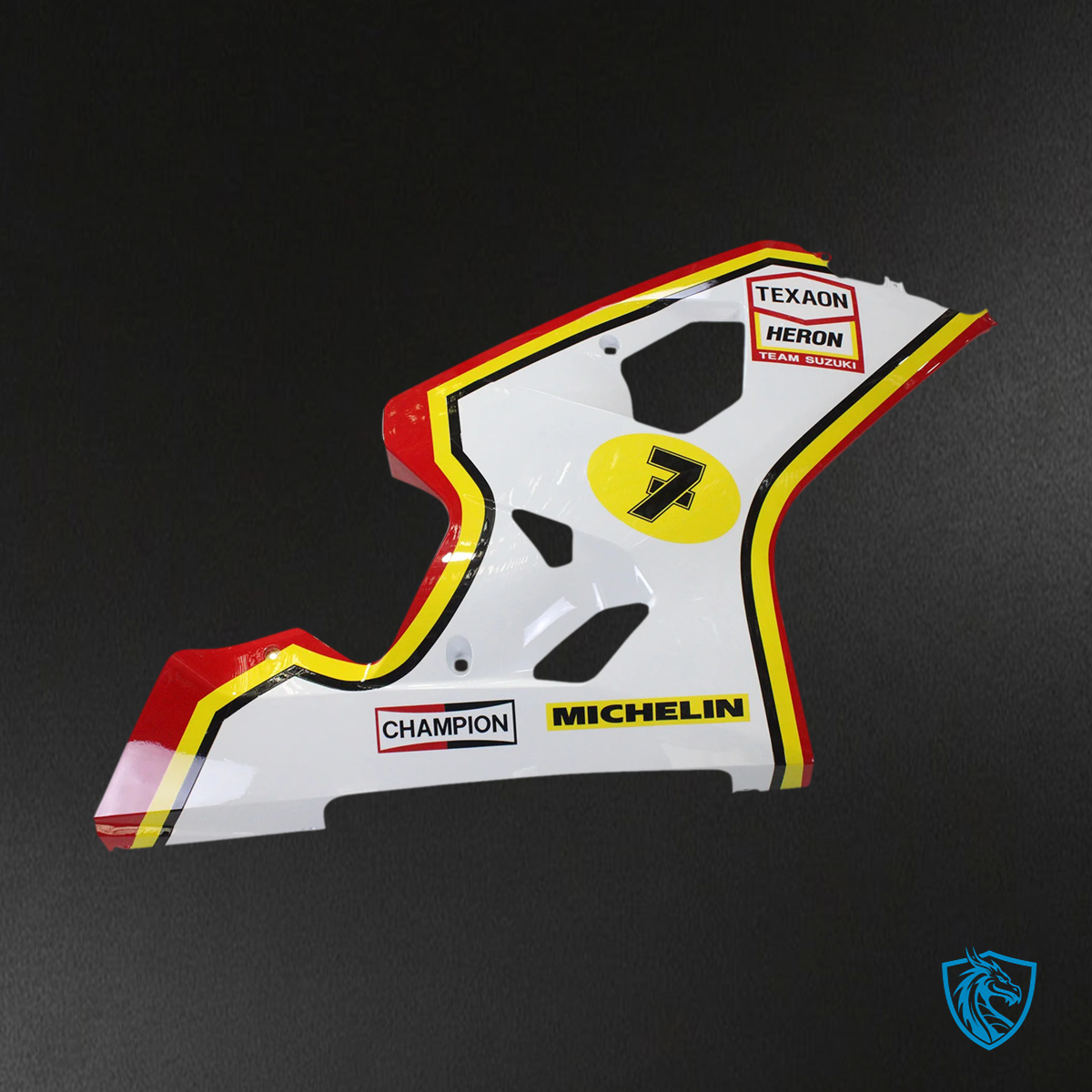 Suzuki GSXR 600-750 (2004-2005) Red, Yellow & White - Fairing Kit