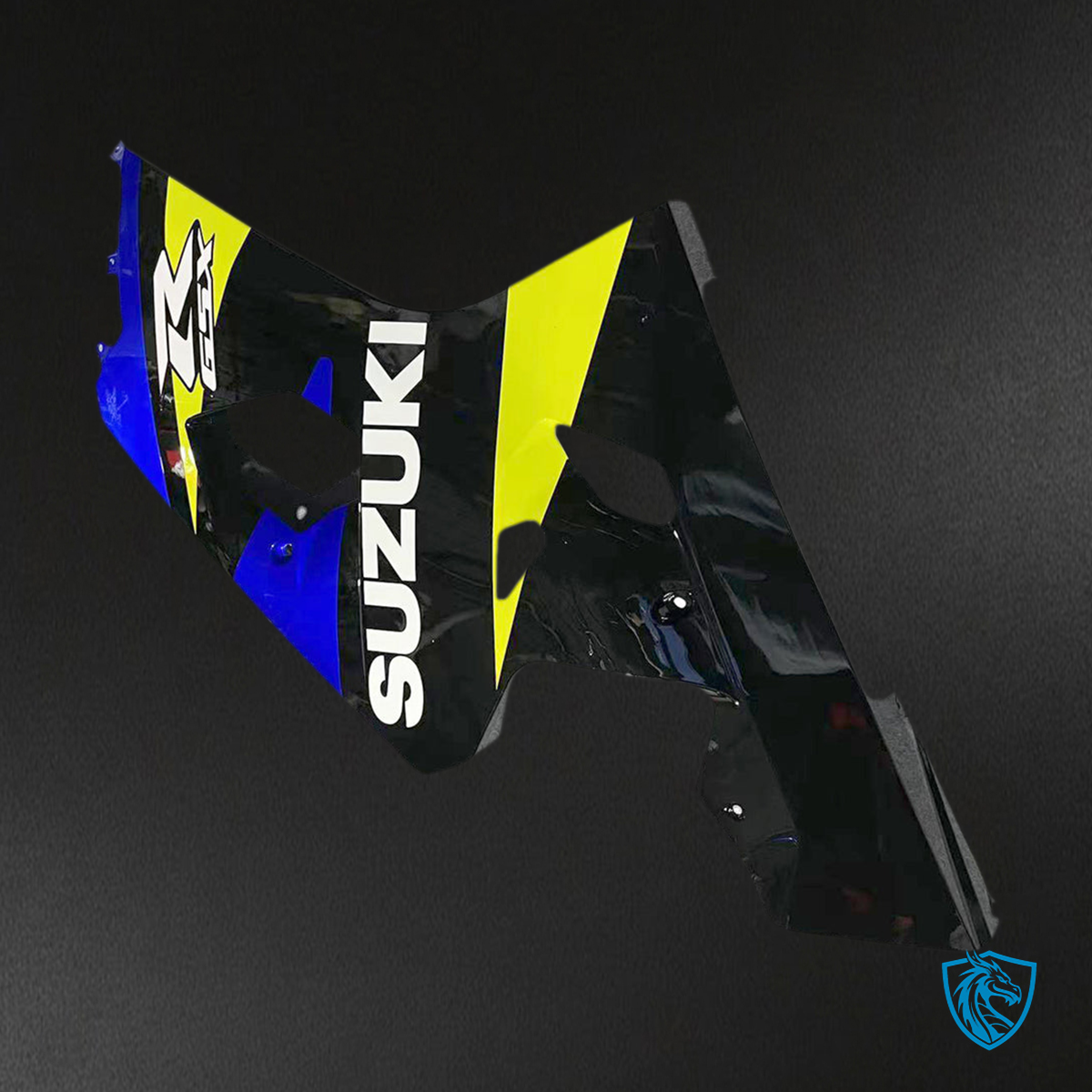 Suzuki GSXR 600-750 (2004-2005) Blue & Yellow - MERGEment Motorcycle Fairings Kit