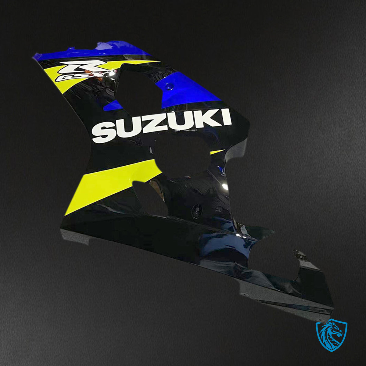 Suzuki GSXR 600-750 (2004-2005) Blue & Yellow - MERGEment Motorcycle Fairings Kit