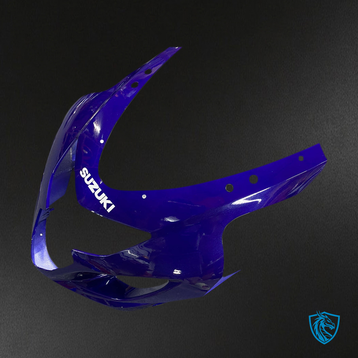 Suzuki GSXR 600-750 (2004-2005) Blue, White & Red - Custom ABS Fairing Kit