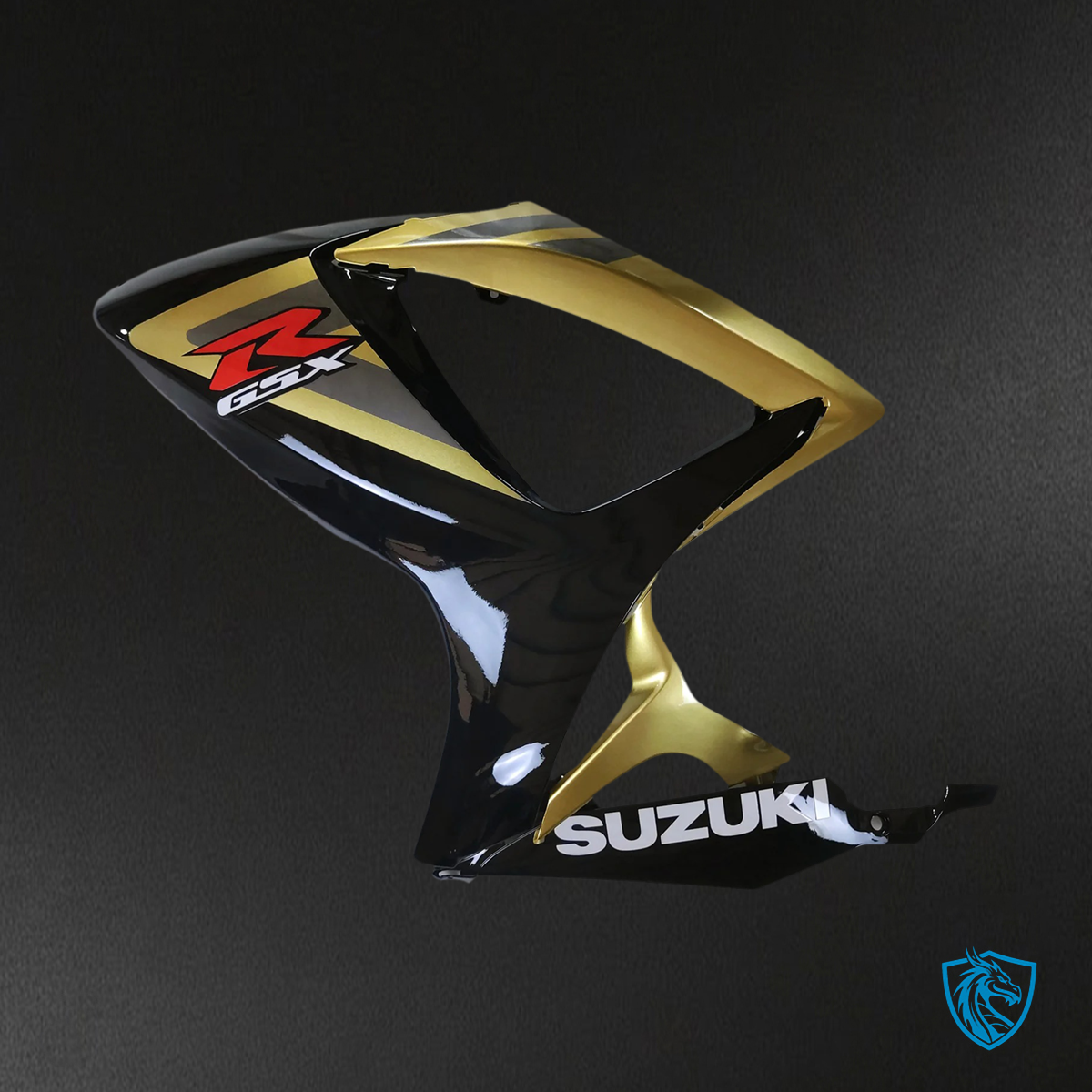 Suzuki GSXR 600-750 (2006-2007) Black & Gold - Fairing Kit