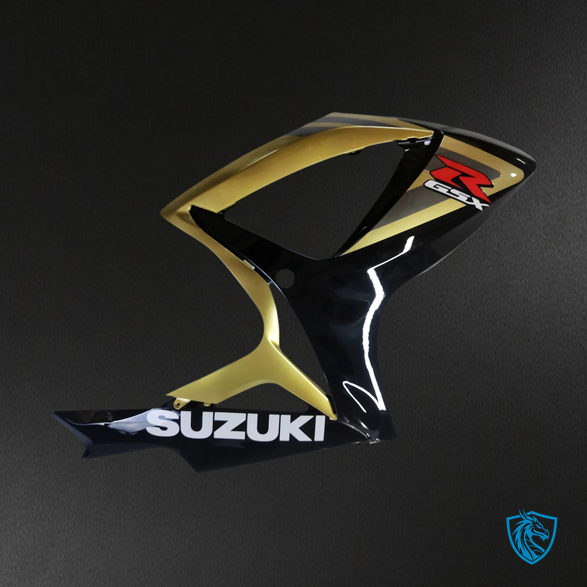 Suzuki GSXR 600-750 (2006-2007) Black & Gold - Fairing Kit