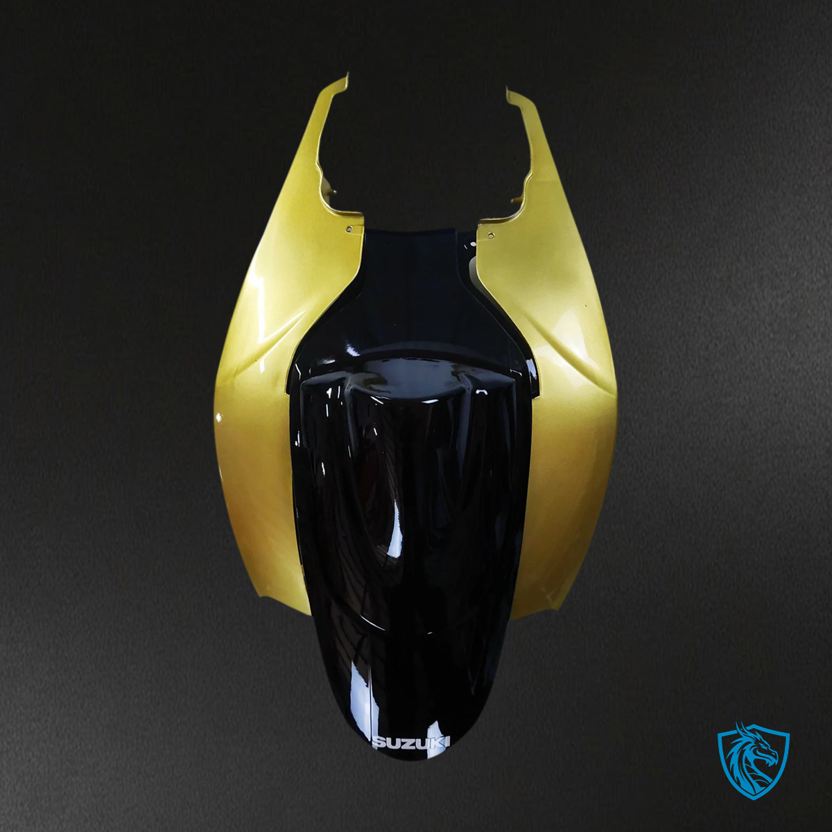 Suzuki GSXR 600-750 (2006-2007) Black & Gold - Fairing Kit