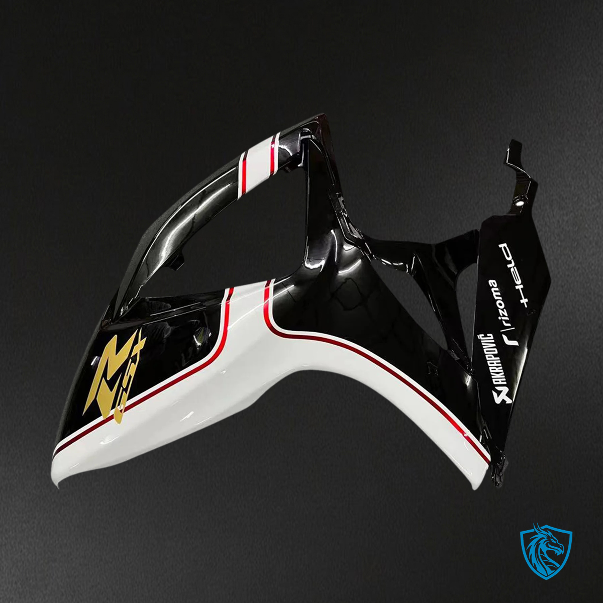 Suzuki GSXR 600-750 (2006-2007) Black & Red - Fairing Kit