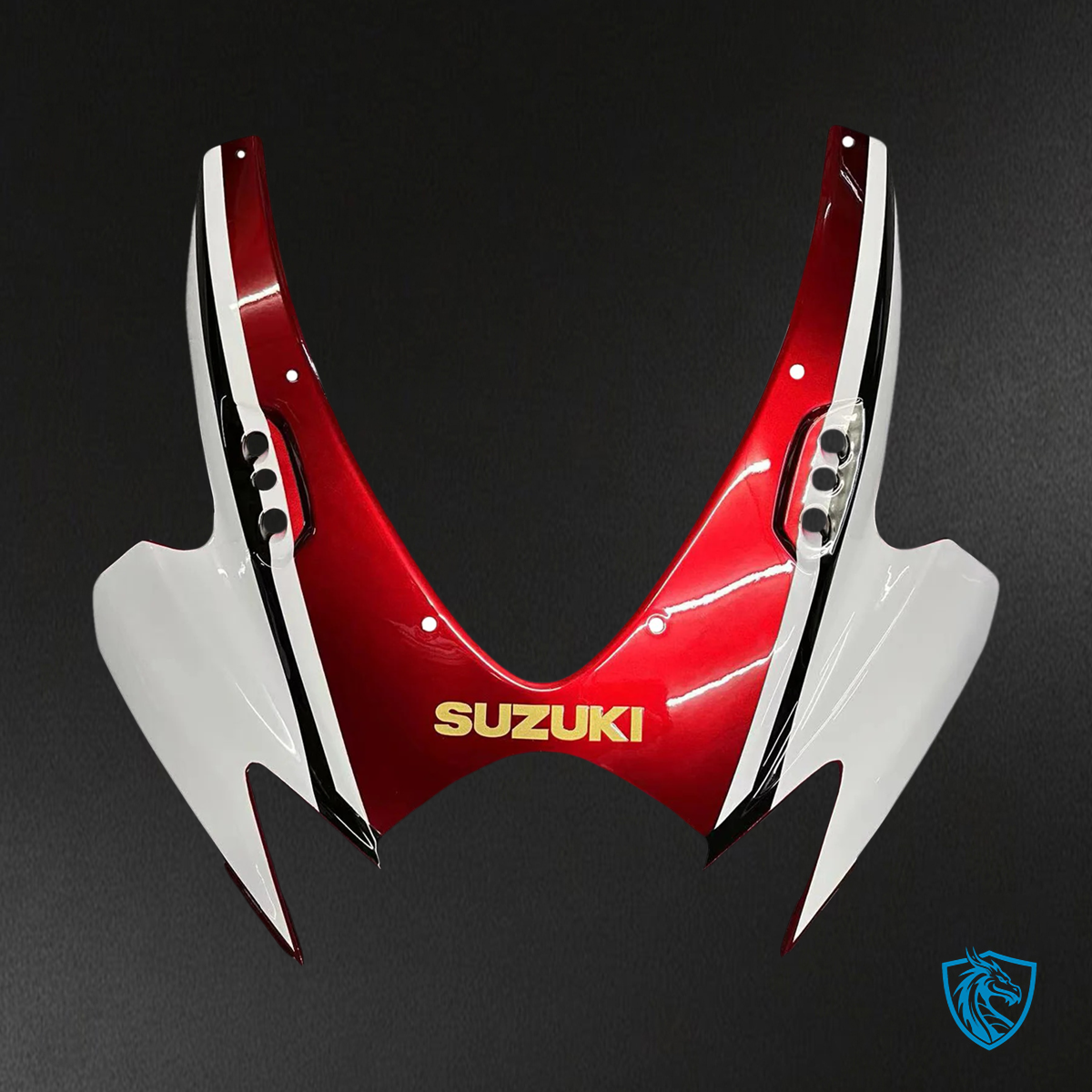 Suzuki GSXR 600-750 (2006-2007) Black & Red - Fairing Kit