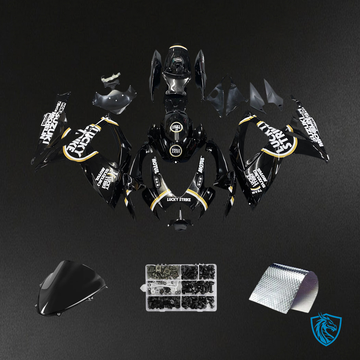 Suzuki GSXR 600-750 (2006-2007) Black with Accent - Fairing Kit