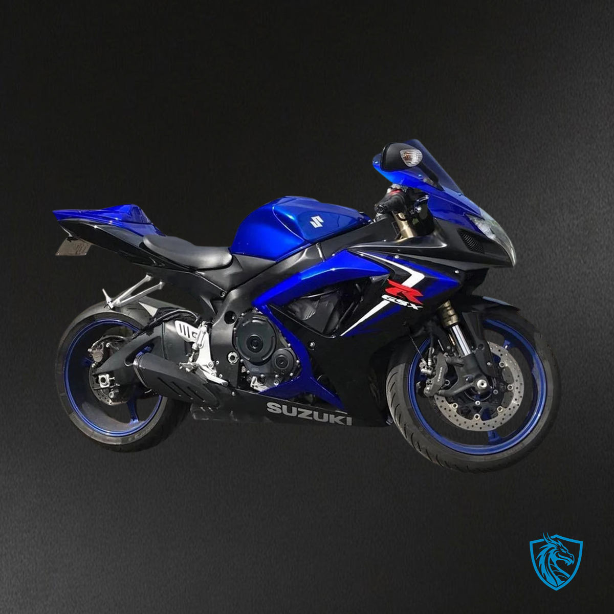 Suzuki GSXR 600-750 (2006-2007) Blue & Black Style 3 - Fairing Kit