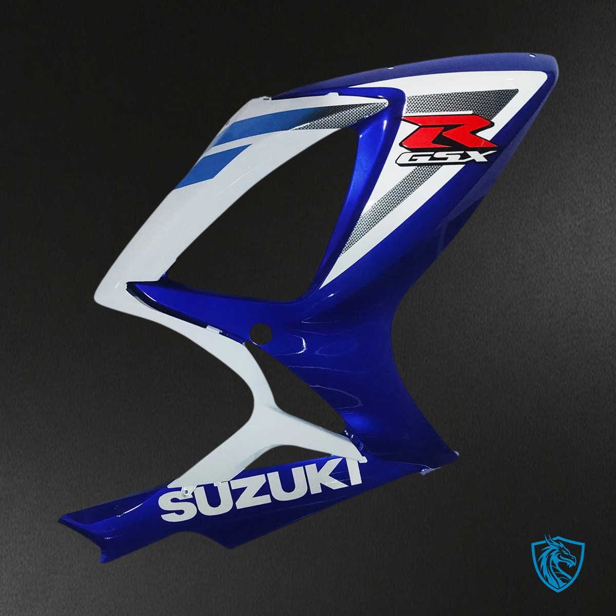 Suzuki GSXR 600-750 (2006-2007) Blue & White Style 4 - Fairing Kit