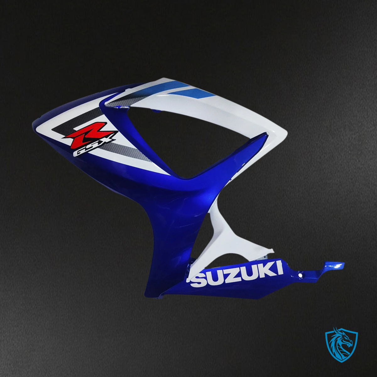 Suzuki GSXR 600-750 (2006-2007) Blue & White Style 4 - Fairing Kit