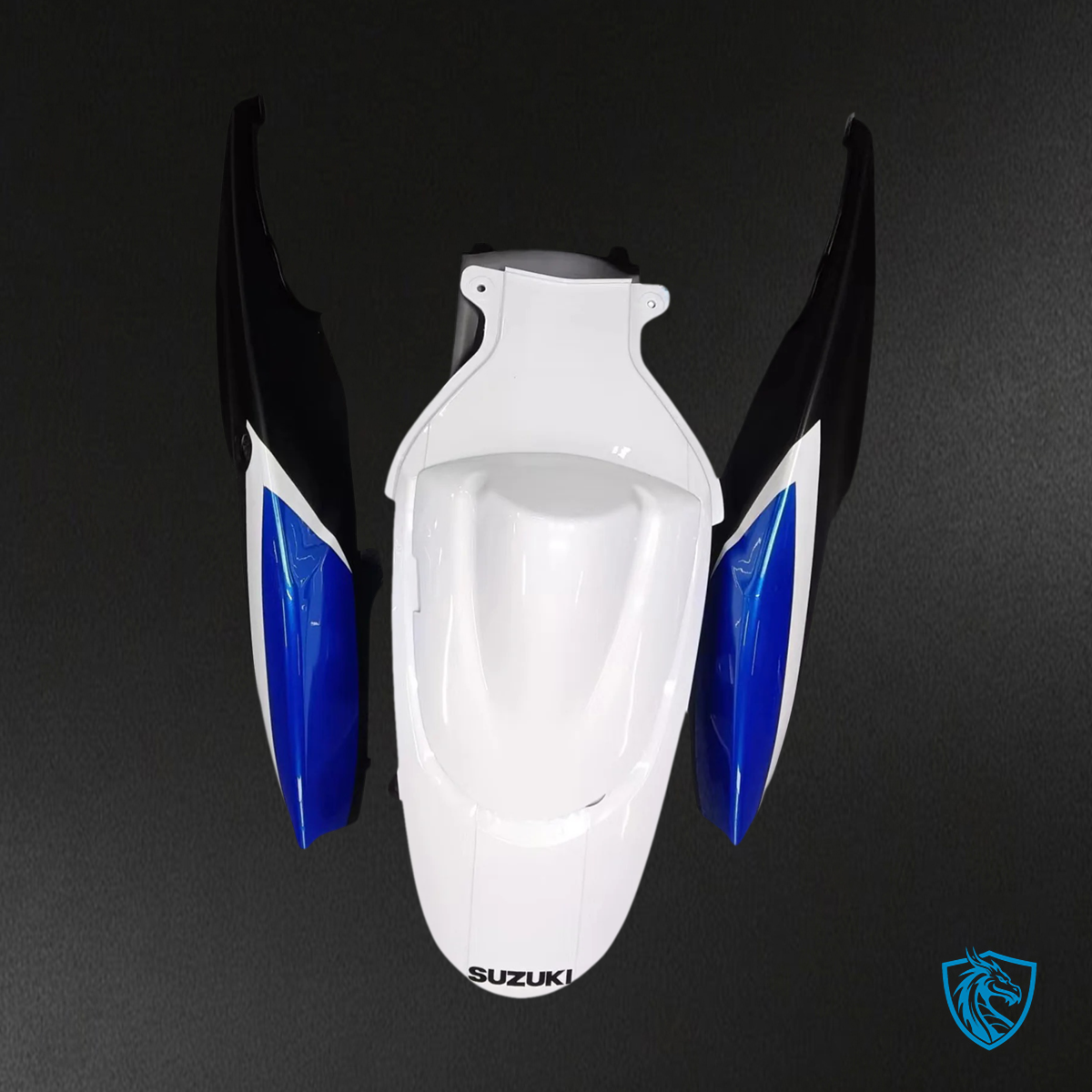 Suzuki GSXR 600-750 (2006-2007) Blue & White Style 6 - Fairing Kit