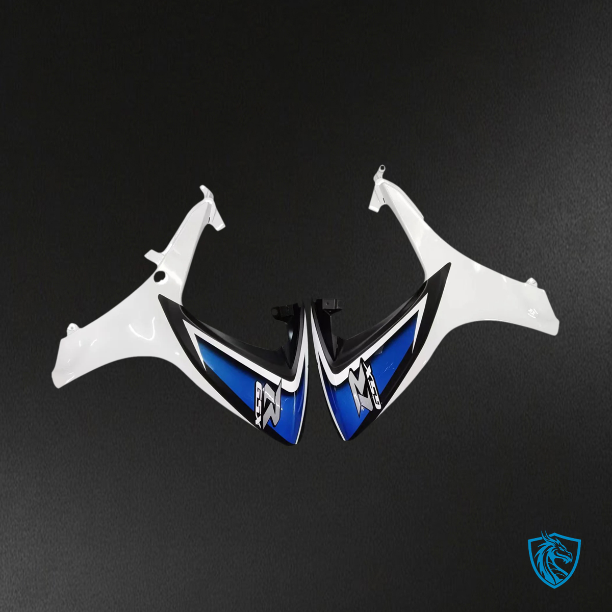 Suzuki GSXR 600-750 (2006-2007) Blue & White Style 6 - Fairing Kit