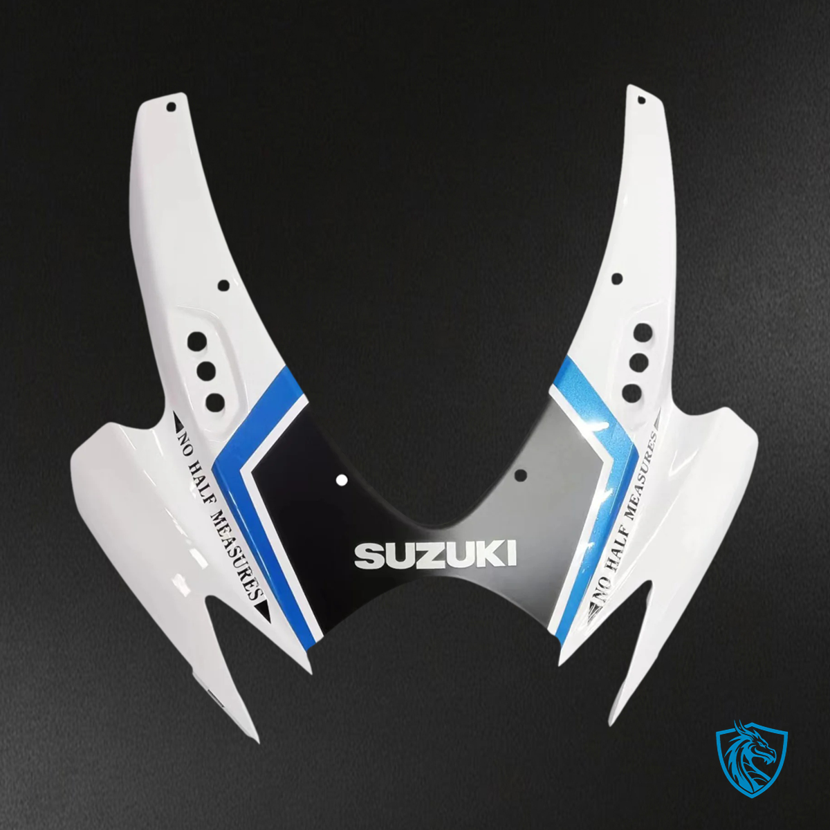 Suzuki GSXR 600-750 (2006-2007) Blue & White Style 6 - Fairing Kit