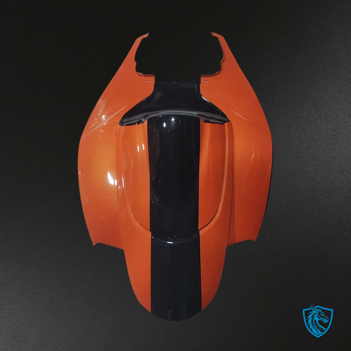 Suzuki GSXR 600-750 (2006-2007) Bull Orange & Sliver - Fairing Kit