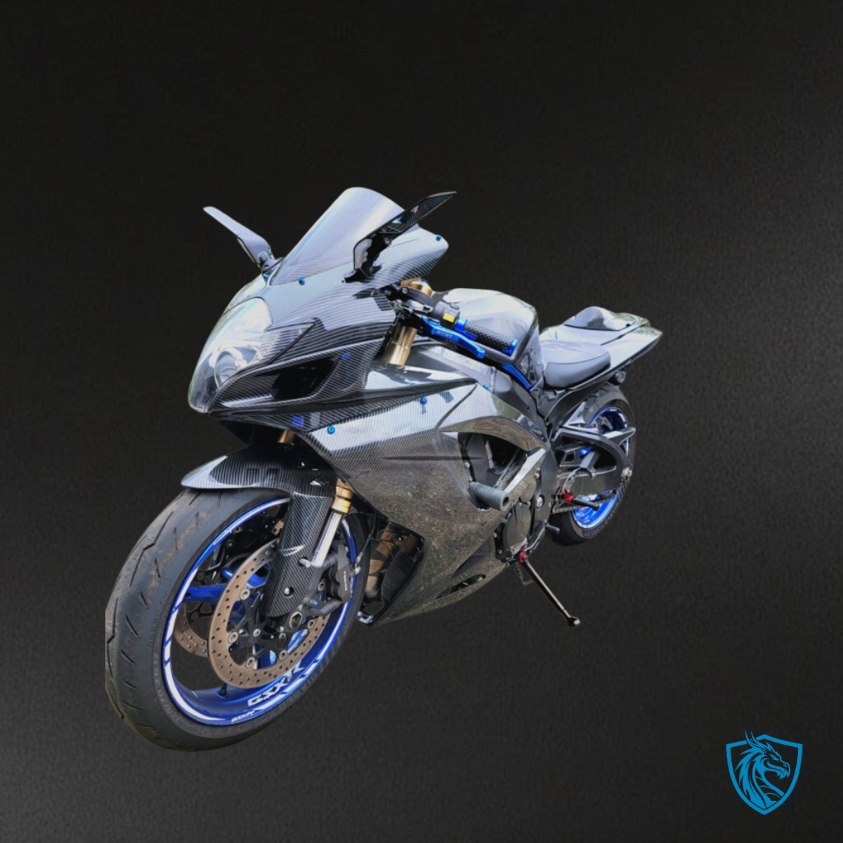 Suzuki GSXR 600-750 (2006-2007) Black - MERGEment Motorcycle Fairings Kit