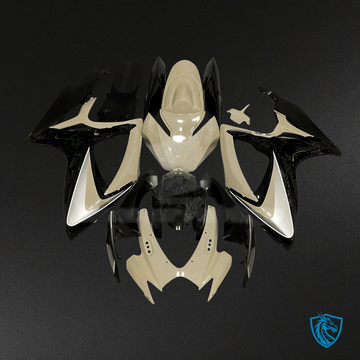 Suzuki GSXR 600-750 (2006-2007) Desert Tan & Black OEM Style Fairing Kit | ABS Bodywork